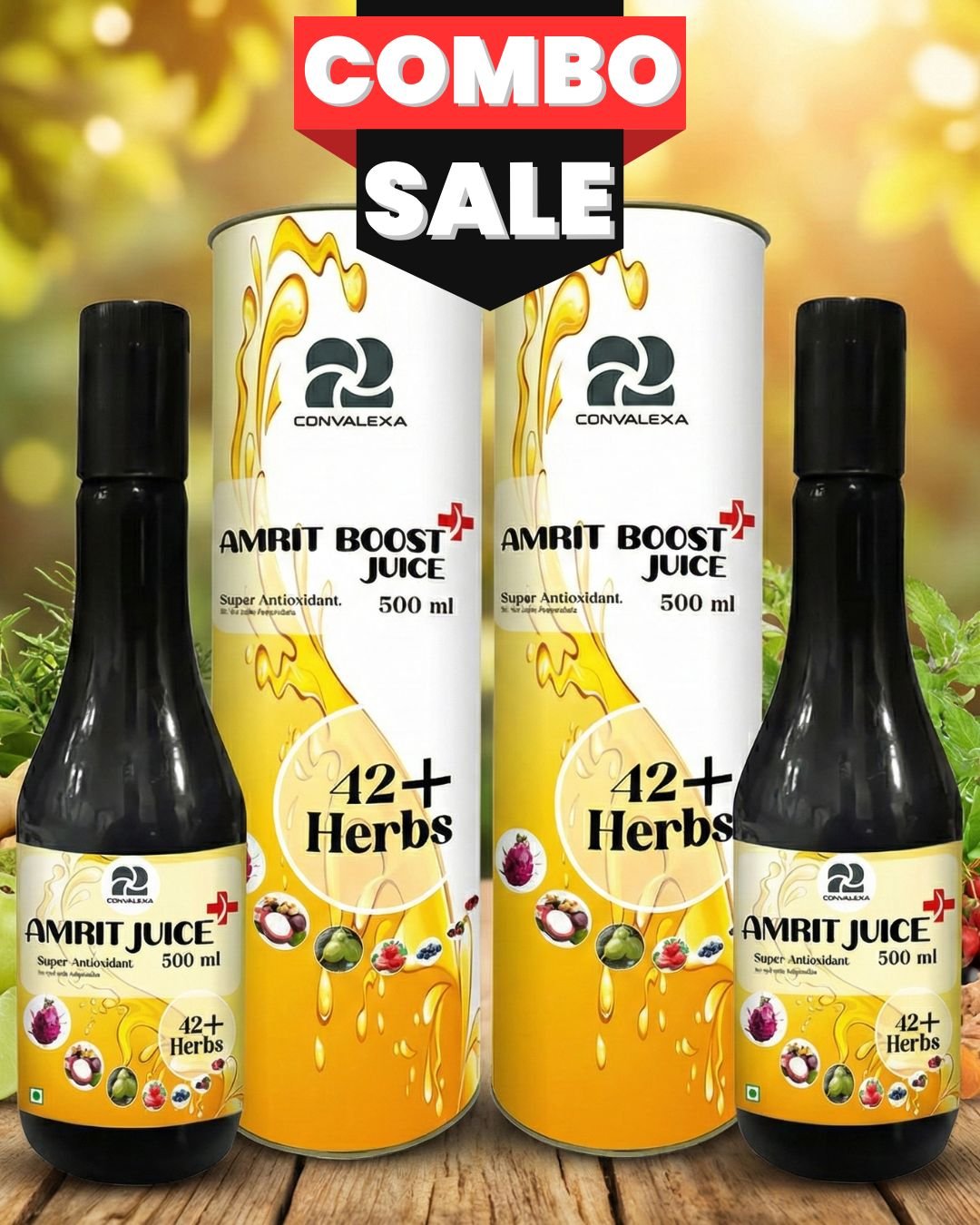 2 Amrit Boost Juices (Combo)